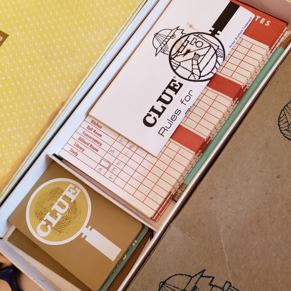 Vintage Clue Parker Bros Inc, Boardgame - Picture 8 of 8